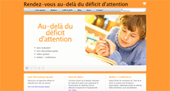 Desktop Screenshot of deficit-attention.com